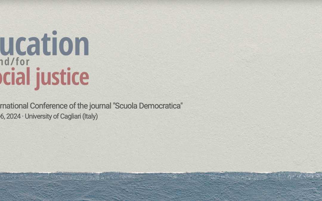 Third International Conference of the journal “Scuola Democratica”